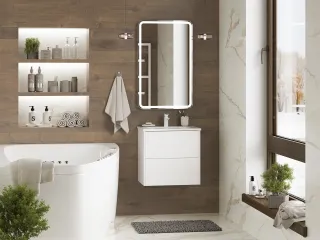 Подвесная тумба под раковину Brevita Toy 50 УТ000025658 белый